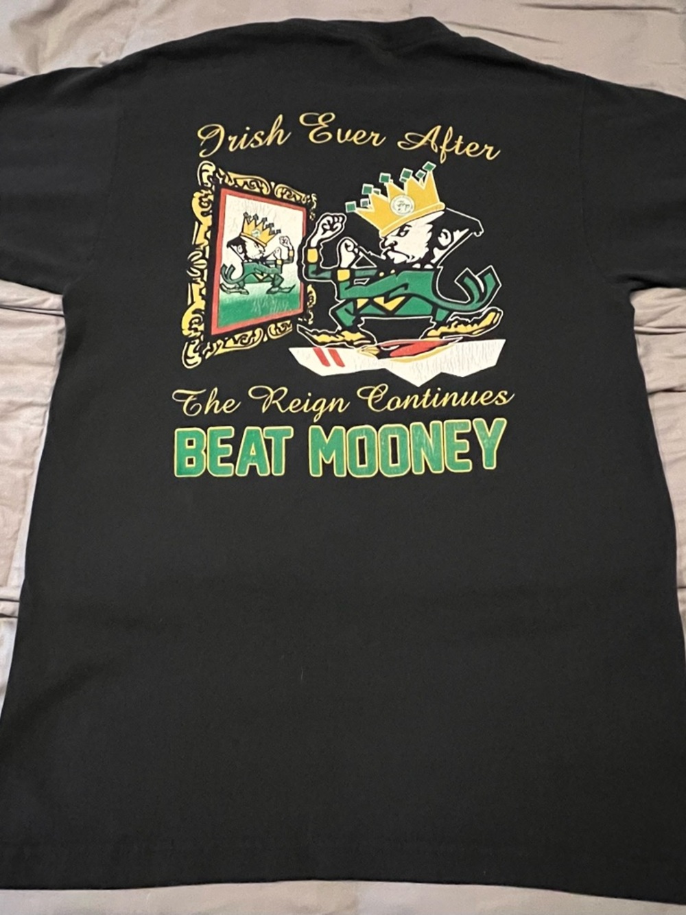Vtg The Reign Continues Irish Ever After Beat Mooney T Shirt Small
